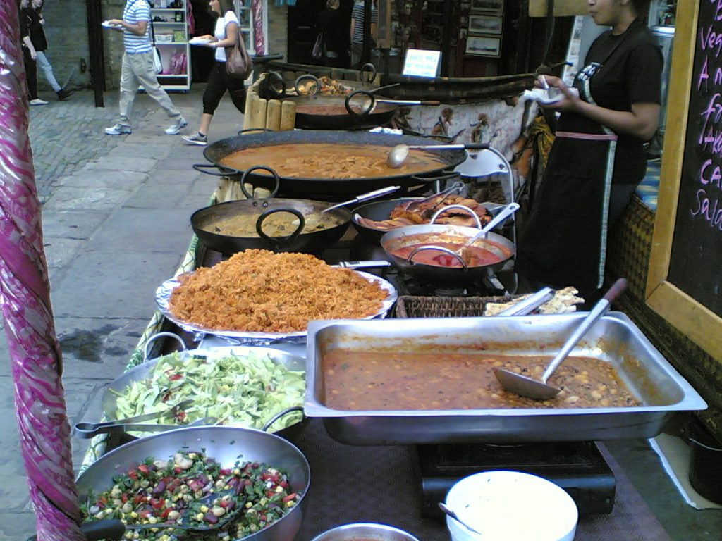 Camden Market - street food