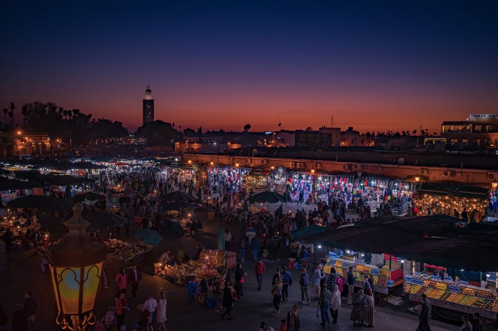 Marrakech - Piazza Jemaa el-fna