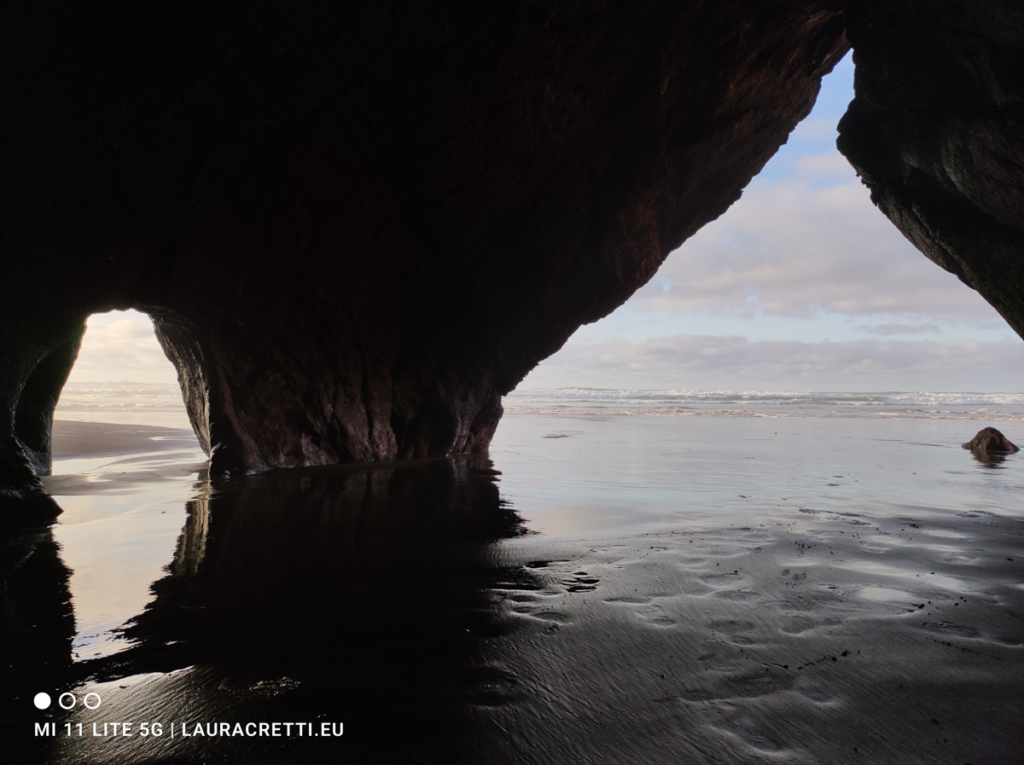 Grotta a nord della Plage Imin Turga - Mirleft